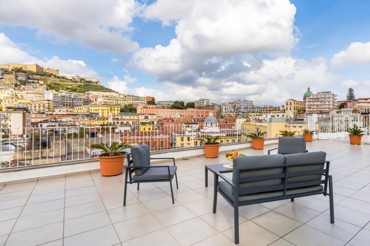 Seaview Terrace 360°& Elegant Loft Apartment Naples Exterior photo