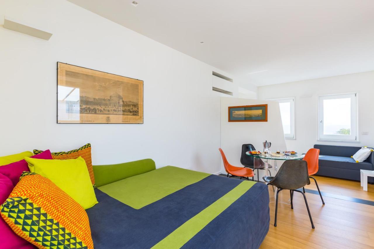 Seaview Terrace 360°& Elegant Loft Apartment Naples Exterior photo